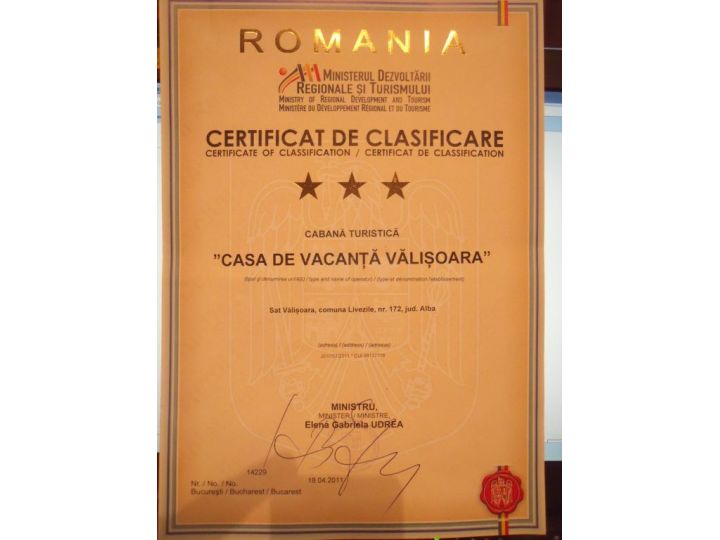 Cabana Casa De Vacanta Valisoara, Livezile - imaginea