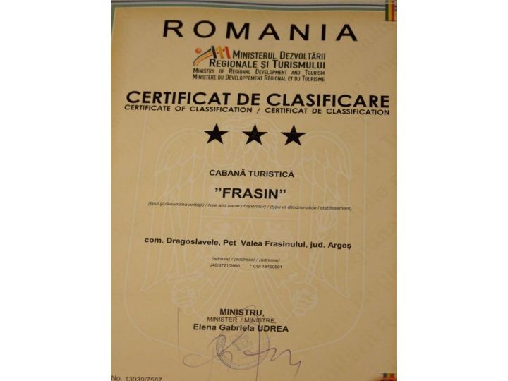 Cabana Frasin, Dragoslavele - imaginea 